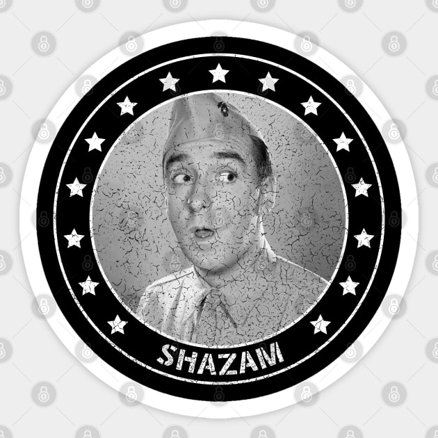 Gomer Pyle - Shazam Sticker by Barn Shirt USA